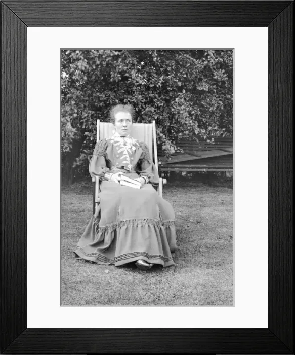Framed Print : Edwardian lady Framed Print : Edwardian lady