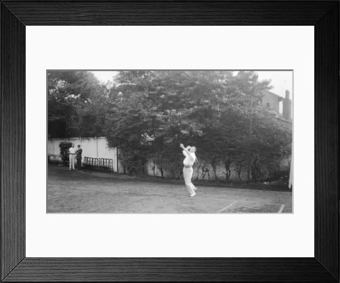 Framed Print : Edwardian tennis tournament Framed Print : Edwardian tennis tournament