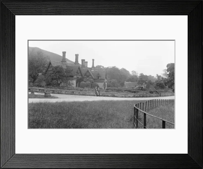 Framed Print : Ilam Hall, Derbyshire Framed Print : Ilam Hall, Derbyshire