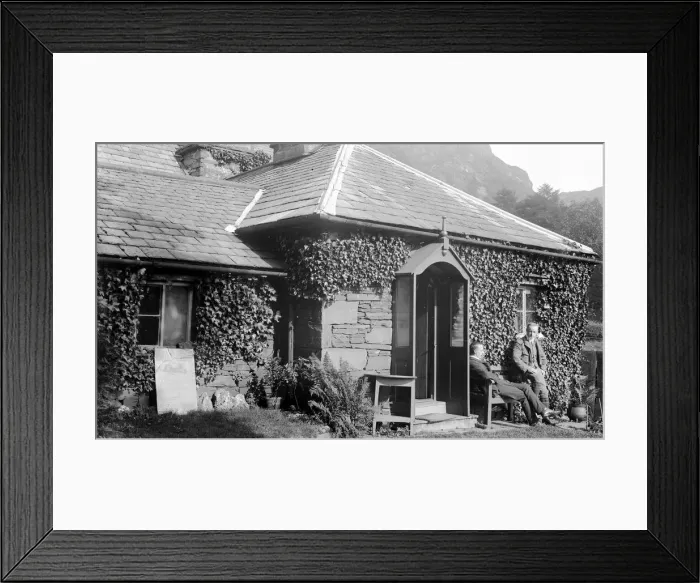 Framed Print : Ivy Cottage, near Coniston in the Lake District Framed Print : Ivy Cottage, near Coniston in the Lake District