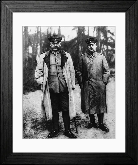 Framed Print : Hindenburg and Ludendorff Framed Print : Hindenburg and Ludendorff