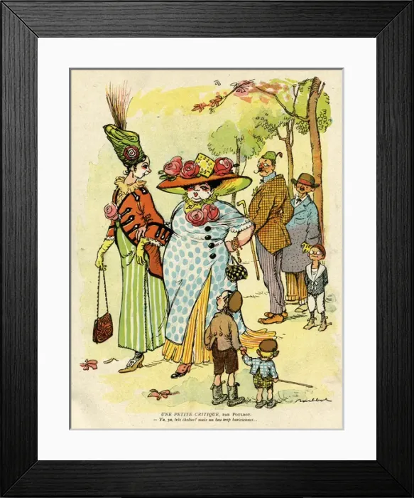Framed Print : Cartoon, A little criticism, WW1 Framed Print : Cartoon, A little criticism, WW1