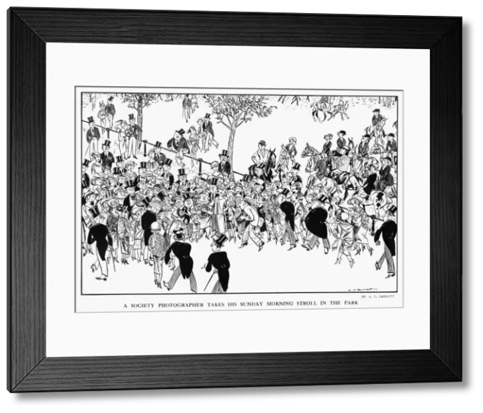 Framed Print : Society photographer pursued by... society Framed Print : Society photographer pursued by... society