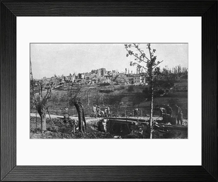 Framed Print : Maintaining lines of communication (roads) - on Aisne Front Framed Print : Maintaining lines of communication (roads) - on Aisne Front
