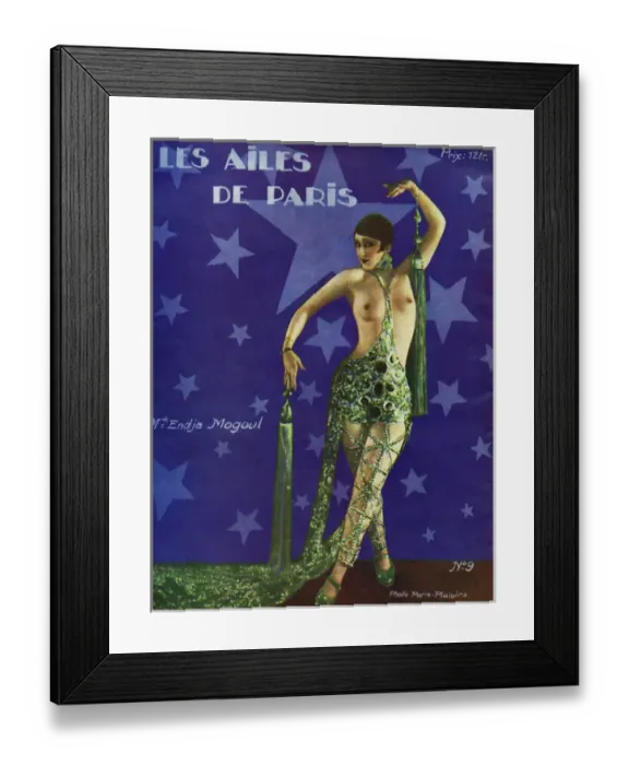 Framed Print : Brochure cover for Les Ailes de Paris, Casino de Paris Framed Print : Brochure cover for Les Ailes de Paris, Casino de Paris