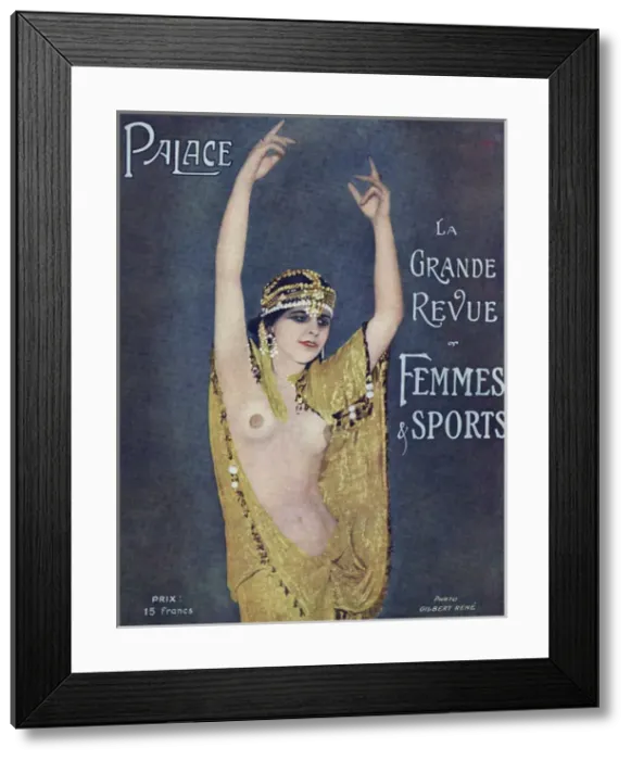 Framed Print : La Grand Revue Femmes et Sports, Palace Theatre, Paris, 1927 Framed Print : La Grand Revue Femmes et Sports, Palace Theatre, Paris, 1927