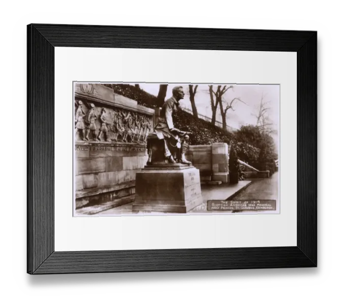 Framed Print : Scots American War Memorial, Edinburgh, Scotland Framed Print : Scots American War Memorial, Edinburgh, Scotland