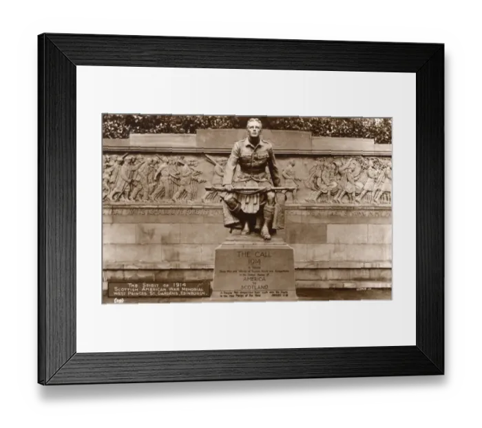 Framed Print : Scots American War Memorial, Edinburgh, Scotland Framed Print : Scots American War Memorial, Edinburgh, Scotland
