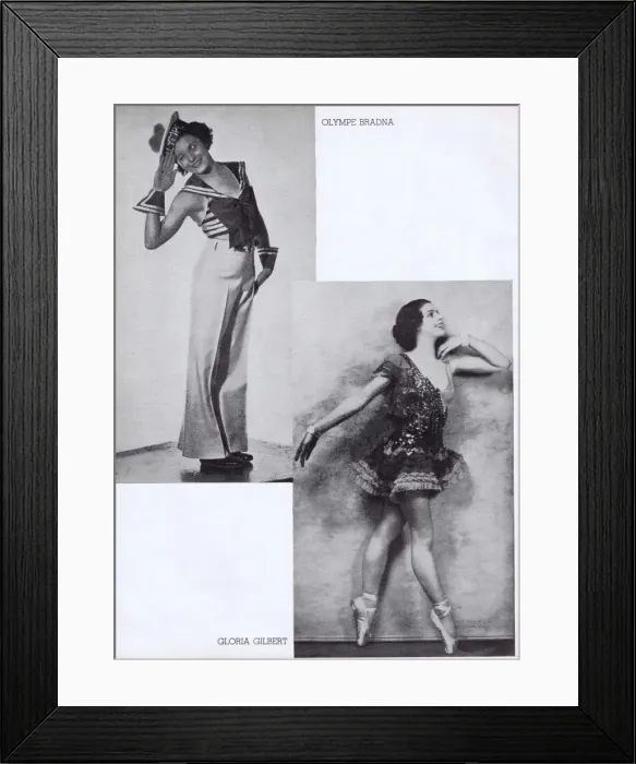 Framed Print : Revue Folies Bergere at the French Casino New York, 1934 Framed Print : Revue Folies Bergere at the French Casino New York, 1934