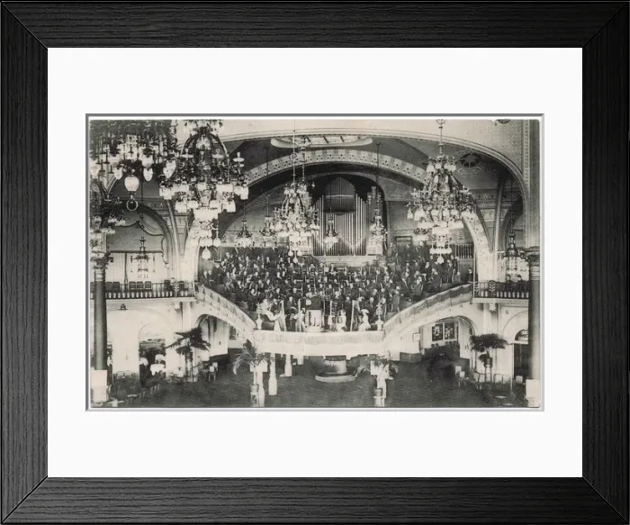 Framed Print : Interior of the Kursal, Ostend Framed Print : Interior of the Kursal, Ostend