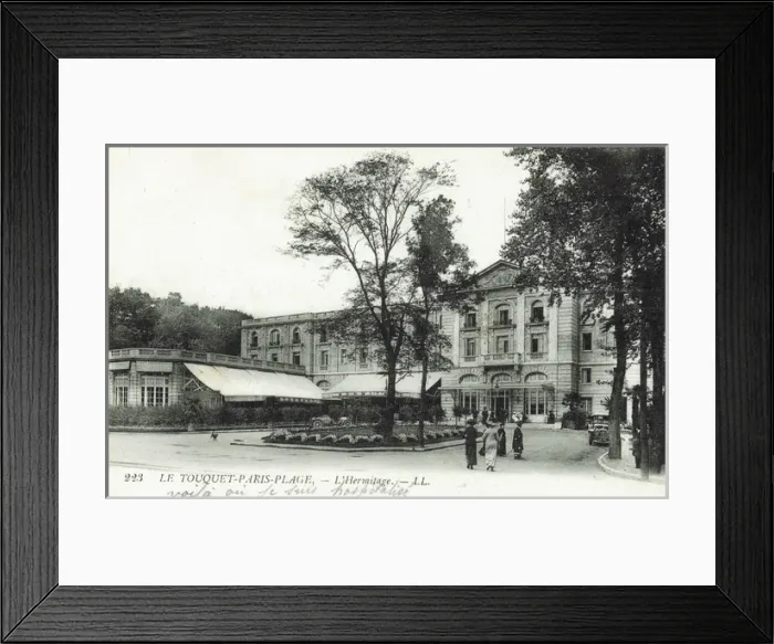 Framed Print : L Hermitage Hotel in Le Touquet, France Framed Print : L Hermitage Hotel in Le Touquet, France