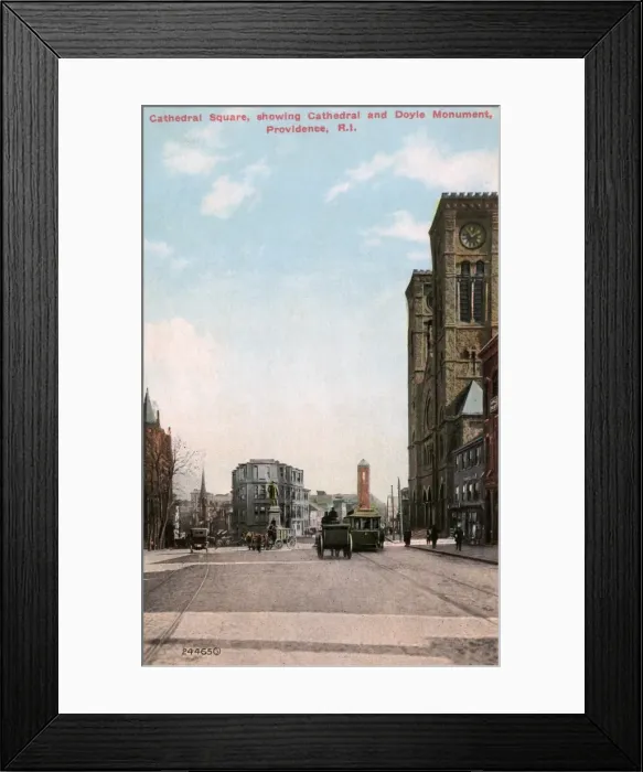 Framed Print : Cathedral Square, Providence, Rhode Island, USA Framed Print : Cathedral Square, Providence, Rhode Island, USA