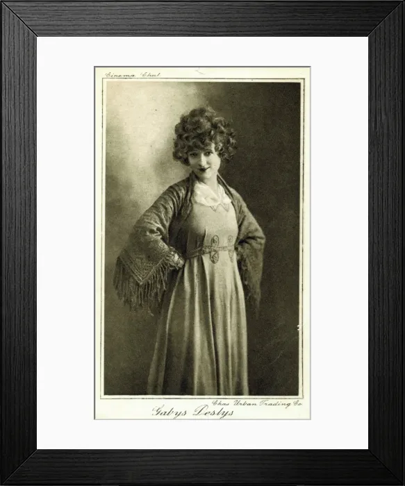 Framed Print : Gaby Deslys Framed Print : Gaby Deslys
