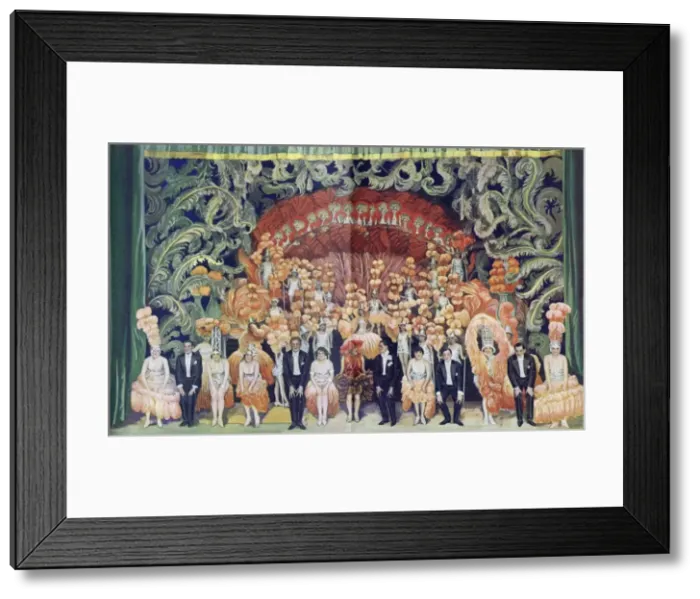 Framed Print : A scene from Palace Aux Femmes, Palace Theatre, Paris Framed Print : A scene from Palace Aux Femmes, Palace Theatre, Paris