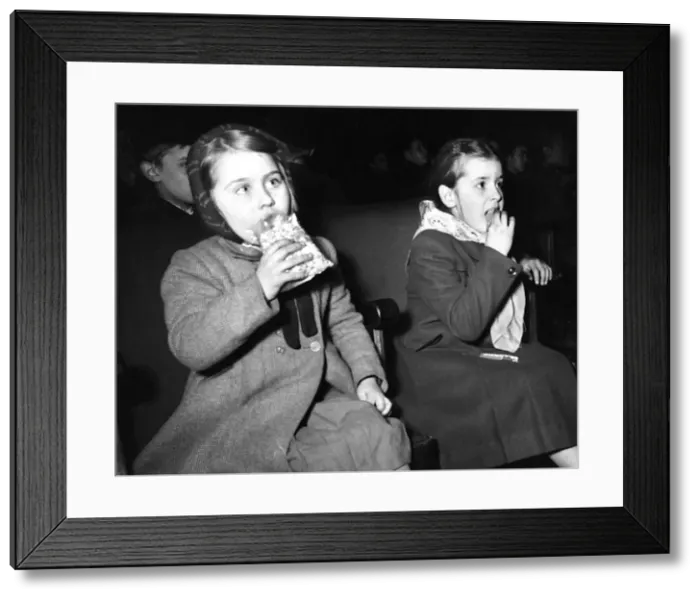 Framed Print : 1950s Cinema - Childrens Saturday Matinee Framed Print : 1950s Cinema - Childrens Saturday Matinee