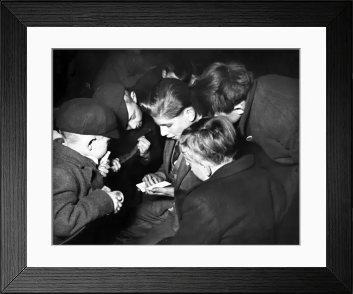 Framed Print : 1950s Cinema - Childrens Saturday Matinee Framed Print : 1950s Cinema - Childrens Saturday Matinee