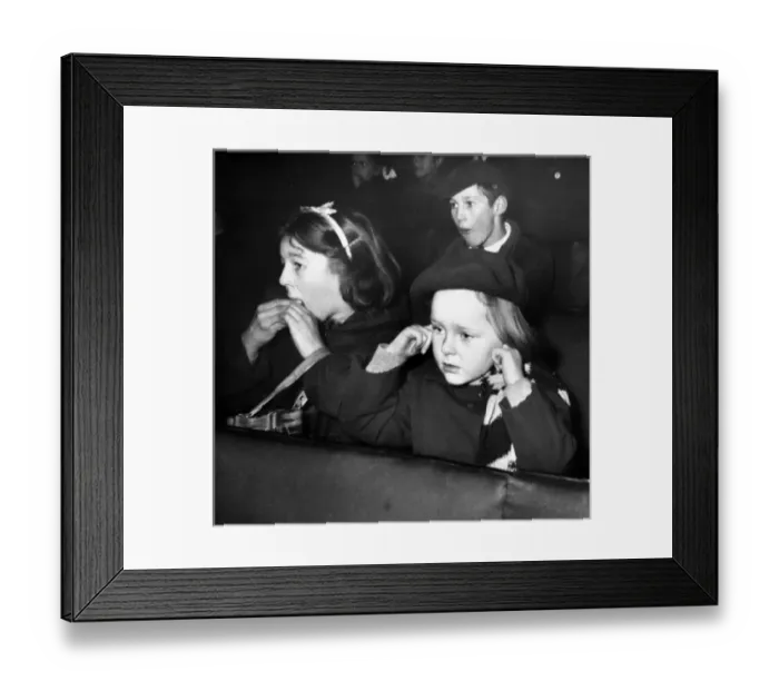 Framed Print : 1950s Cinema - Childrens Saturday Matinee Framed Print : 1950s Cinema - Childrens Saturday Matinee