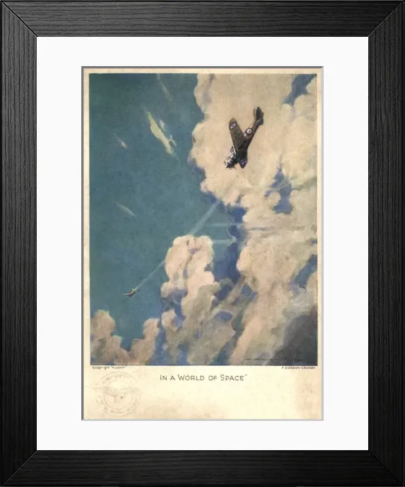 Framed Print : WW2 greetings card, RAF Framed Print : WW2 greetings card, RAF