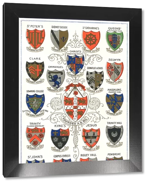 Coats of arms of colleges at Cambridge University