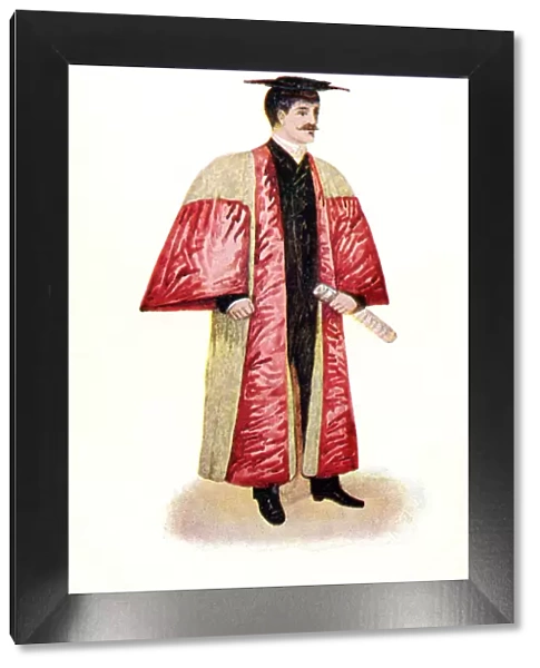 Oxford University robes: Doctor of Civil Law or Medicine