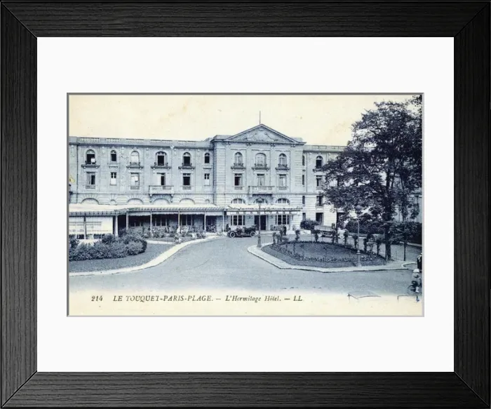 Framed Print : L Hermitage Hotel in Le Touquet, France Framed Print : L Hermitage Hotel in Le Touquet, France