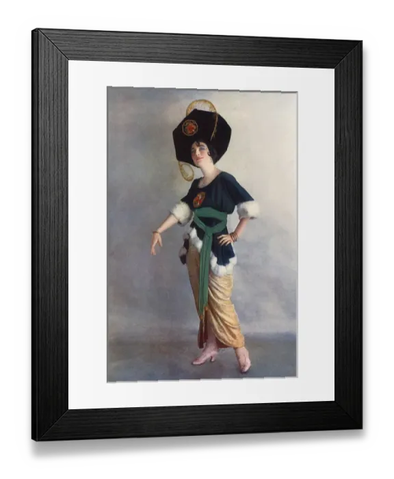 Framed Print : Miss Ethel Levey in Hullo Tango Framed Print : Miss Ethel Levey in Hullo Tango