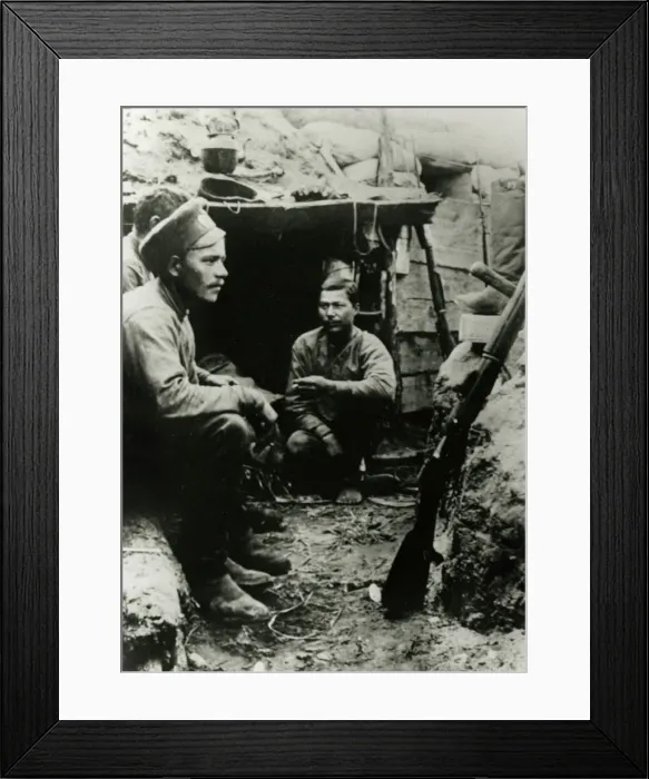 Framed Print : Russian Soldiers on the Eastern Front at Tusov Framed Print : Russian Soldiers on the Eastern Front at Tusov