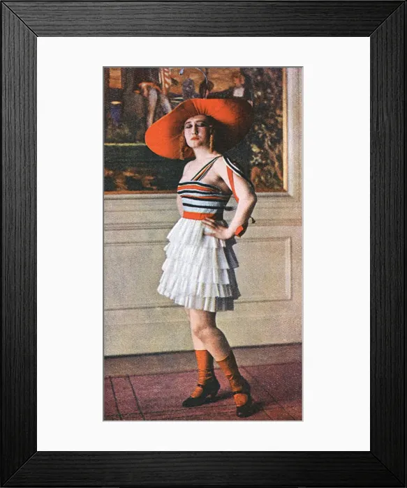 Framed Print : L Impertinence by Paul Poiret Framed Print : L Impertinence by Paul Poiret