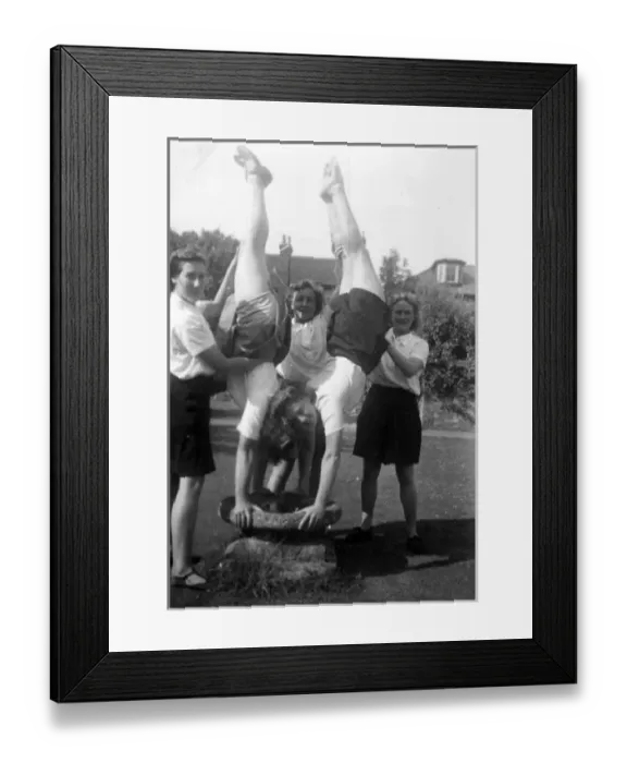 Framed Print : Gym in the garden Framed Print : Gym in the garden