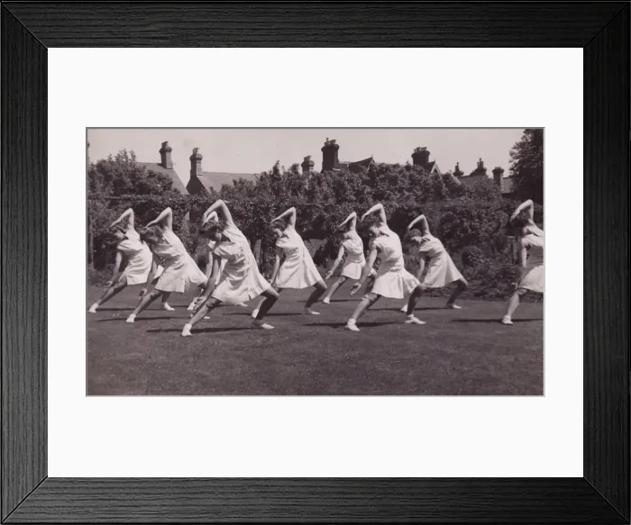 Framed Print : Gym demonstration Framed Print : Gym demonstration