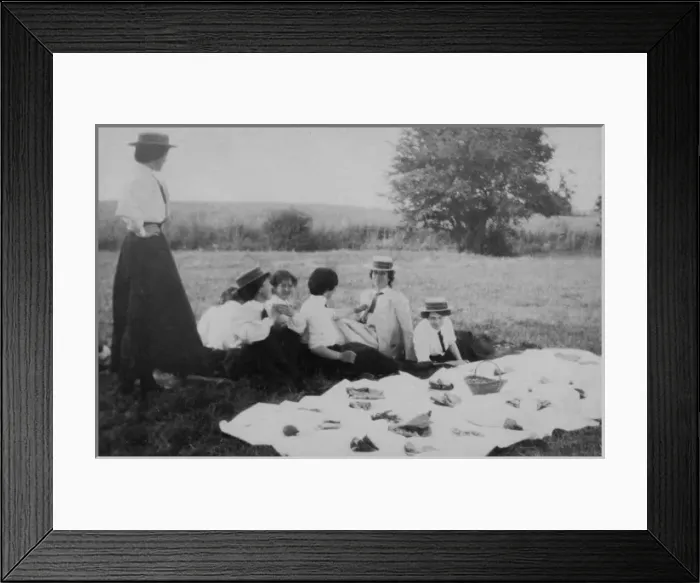 Framed Print : Student picnic Framed Print : Student picnic