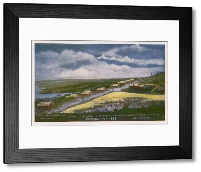 Framed Print : Plymouth, Massachusetts, USA Framed Print : Plymouth, Massachusetts, USA