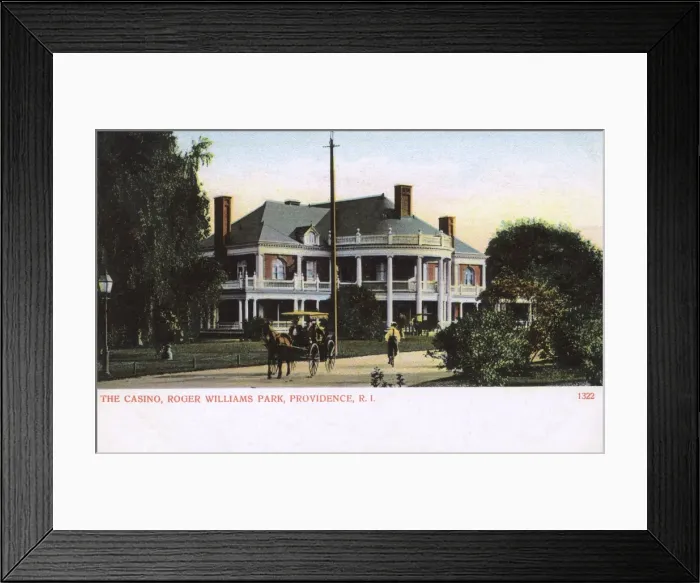 Framed Print : Casino, Roger Williams Park, Providence, Rhode Island, USA Framed Print : Casino, Roger Williams Park, Providence, Rhode Island, USA