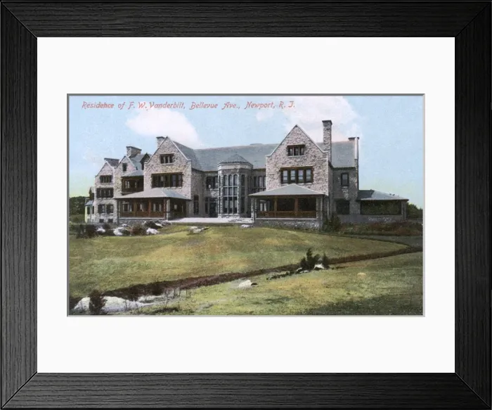 Framed Print : Vanderbilt home, Newport, Rhode Island, USA Framed Print : Vanderbilt home, Newport, Rhode Island, USA