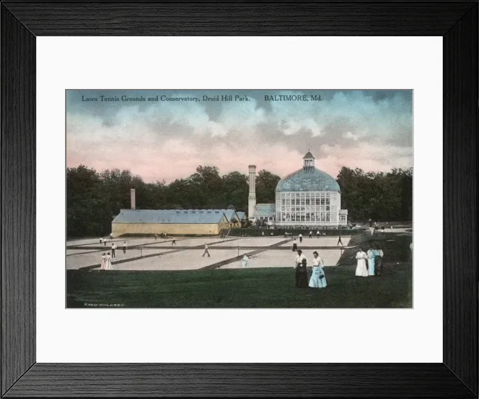 Framed Print : Druid Hill Park, Baltimore, Maryland, USA Framed Print : Druid Hill Park, Baltimore, Maryland, USA