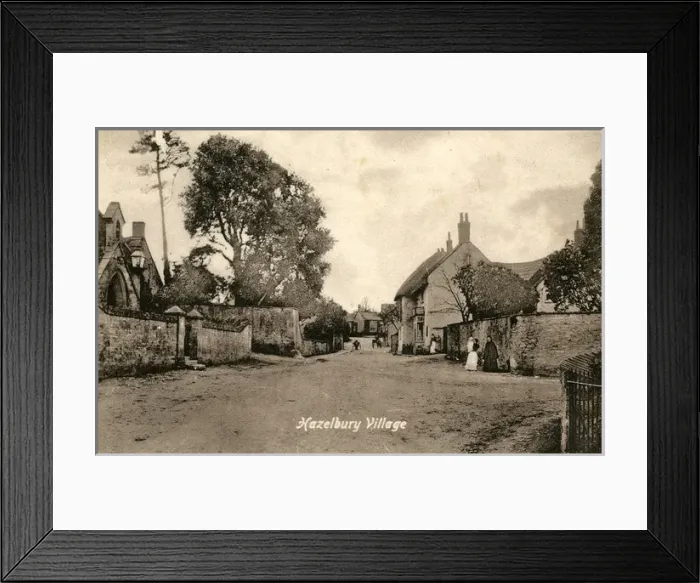 Framed Print : The Village, Hazelbury Plucknett, Somerset Framed Print : The Village, Hazelbury Plucknett, Somerset