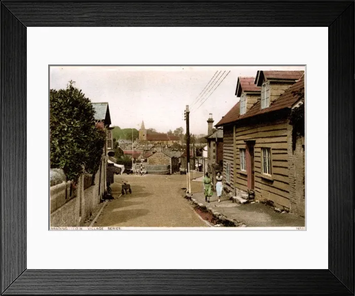 Framed Print : The Village, Brading, Isle of Wight Framed Print : The Village, Brading, Isle of Wight