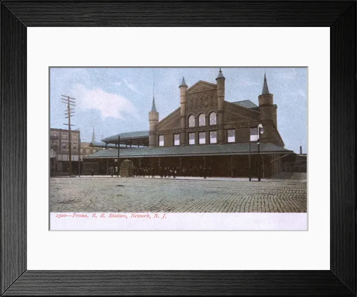 Framed Print : Penna Railway Station, Newark, New Jersey, USA Framed Print : Penna Railway Station, Newark, New Jersey, USA