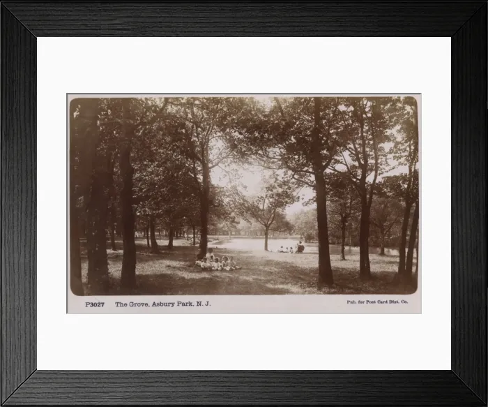 Framed Print : The Grove, Asbury Park, New Jersey, USA Framed Print : The Grove, Asbury Park, New Jersey, USA
