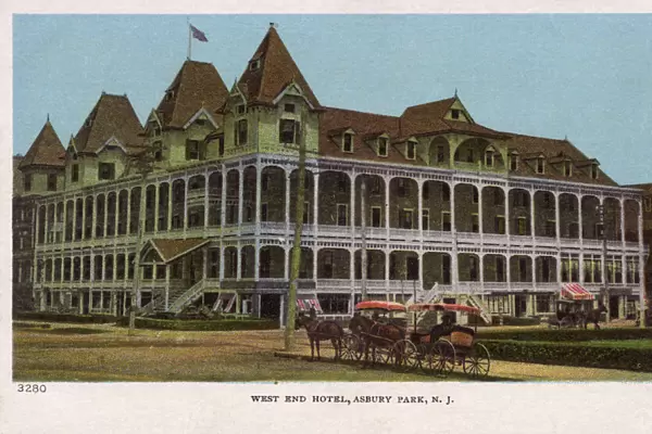 West End Hotel, Asbury Park, New Jersey, USA