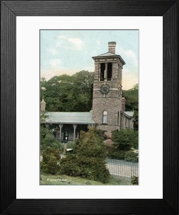 Framed Print : Clock Tower & Pavilion, Firth Park, Yorkshire Framed Print : Clock Tower & Pavilion, Firth Park, Yorkshire