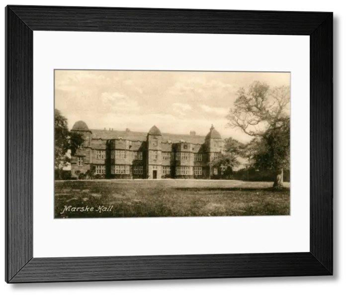 Framed Print : Marske Hall, Redcar, Yorkshire Framed Print : Marske Hall, Redcar, Yorkshire