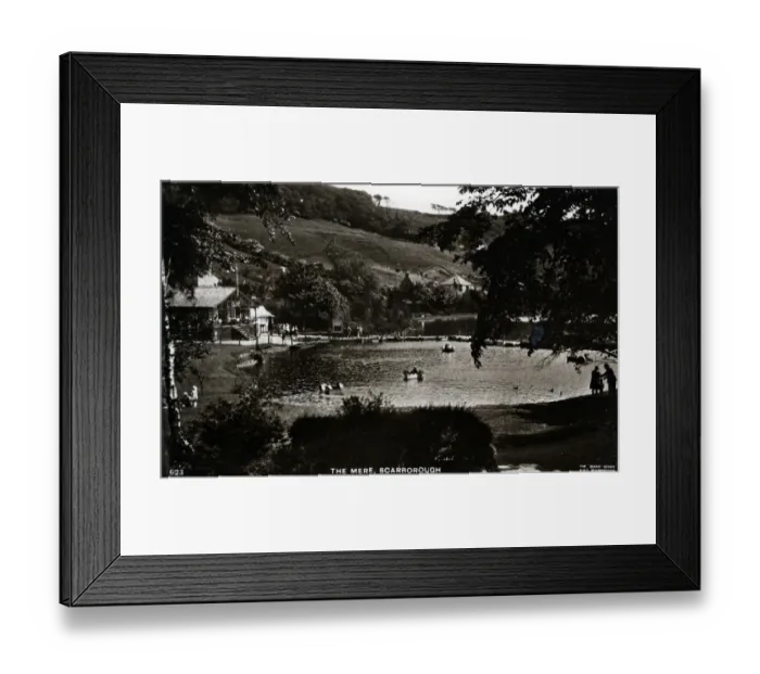 Framed Print : The Mere, Scarborough, Yorkshire Framed Print : The Mere, Scarborough, Yorkshire