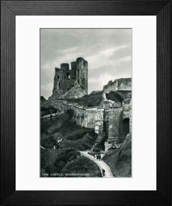 Framed Print : The Castle, Scarborough, Yorkshire Framed Print : The Castle, Scarborough, Yorkshire