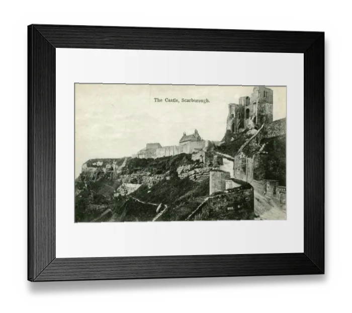 Framed Print : The Castle, Scarborough, Yorkshire Framed Print : The Castle, Scarborough, Yorkshire