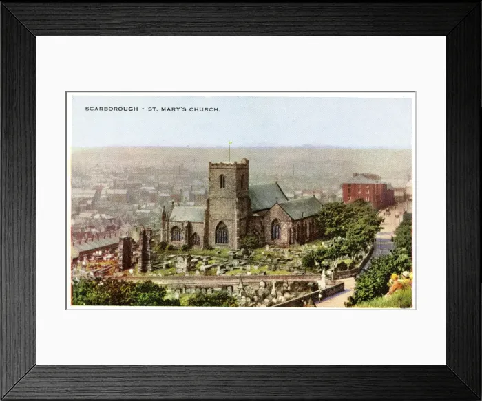 Framed Print : St Marys Church, Scarborough, Yorkshire Framed Print : St Marys Church, Scarborough, Yorkshire