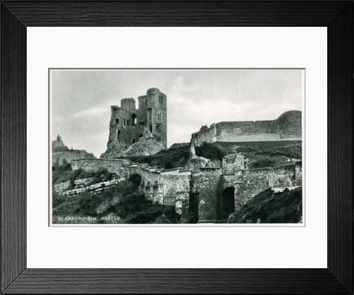 Framed Print : The Castle, Scarborough, Yorkshire Framed Print : The Castle, Scarborough, Yorkshire