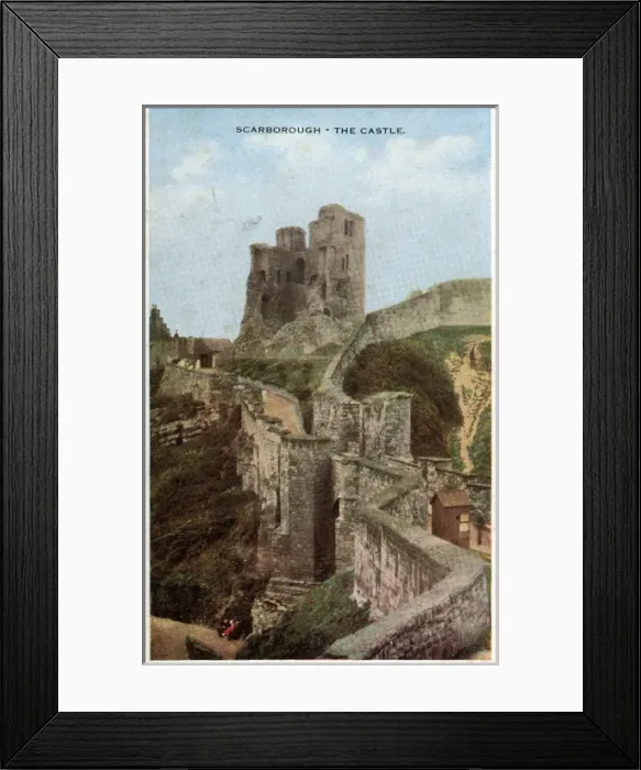 Framed Print : The Castle, Scarborough, Yorkshire Framed Print : The Castle, Scarborough, Yorkshire