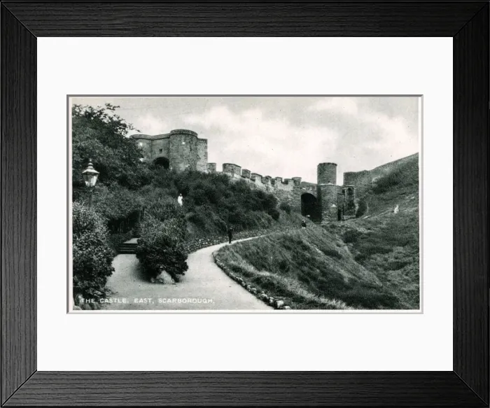 Framed Print : Castle East, Scarborough, Yorkshire Framed Print : Castle East, Scarborough, Yorkshire