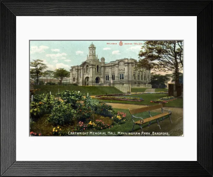 Framed Print : Cartwright Hall, Bradford, Yorkshire Framed Print : Cartwright Hall, Bradford, Yorkshire